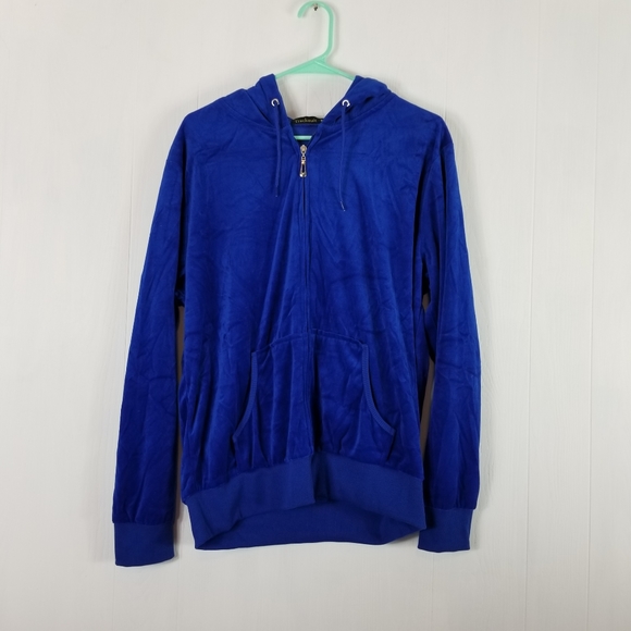 Tracksuit velour hoodie jacket size XL - Picture 2 of 6